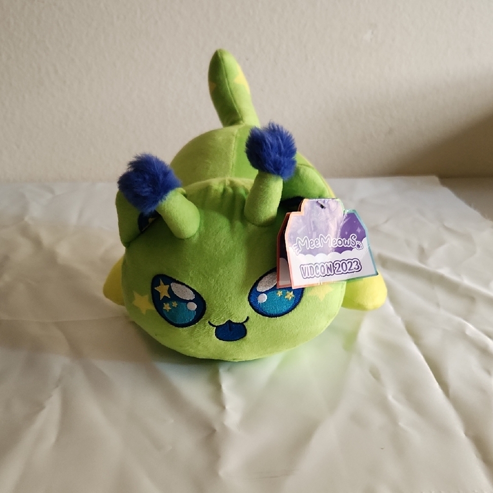 Meemeows Green Plush Toy